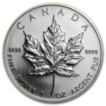 2006 Canada 1 Oz Silver Maple Leaf Bu