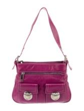 Marc Jacobs Purple Leather Zip Shldr Bag