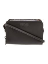 Marc Jacobs Grey Lthr Slvr-tone Hdw Crossbody Bag