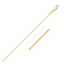 14k Gold Classic Box Chain 0.7mm