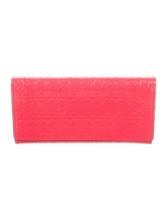 Loewe Orange Patent Leather Continental Wallet
