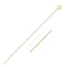 10k Gold Classic Box Chain 0.45mm