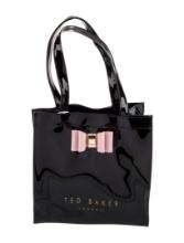 Ted Baker Green Patent Leather Bow Bucket Bag