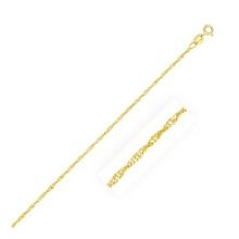 10k Gold Singapore Chain 1.5mm