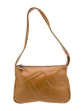 Furla Brown Leather Silver-tone Hdw Shldr Bag