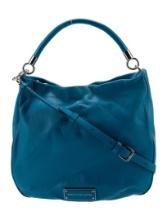 Marc Jacobs Blue Leather Snap Closure Shldr Bag
