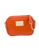 Michael Kors Brown Leather Chain-link Zip Belt Bag