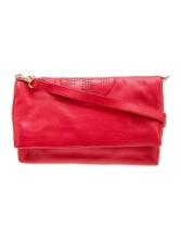 Tory Burch Pink Leather Snap Crossbody Bag