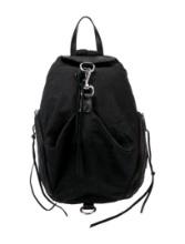 Rebecca Minkoff Blk Nylon Silver-tone Hdw Backpack