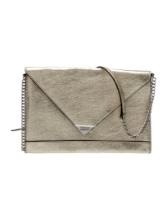 Rebecca Minkoff Neutrals Leather Flap Msgr Bag