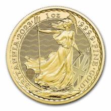 2023 1 Oz Gold Britannia Bu Queen Elizabeth Ii