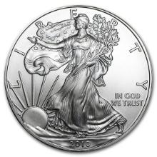 2010 1 Oz American Silver Eagle Bu