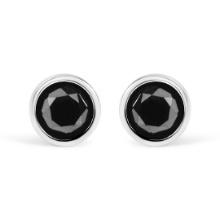 Elegant 3.00ct Black Diamond Earrings