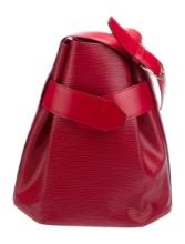 Louis Vuitton Red Epi Lthr Sac D'epaule Backpack