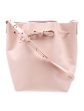 Mansur Gavriel Pink Leather Drawstring Bucket Bag