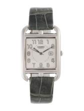 Hermes Cape Cod Ss Silver Dial Qtz Unisex 29mm