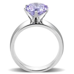 Round 3.87ct Light Amethyst Statement Ring
