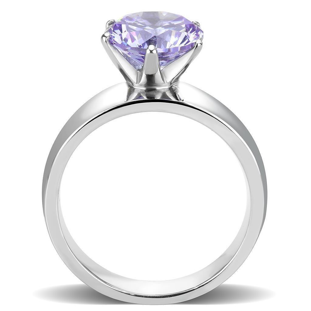 Round 3.87ct Light Amethyst Statement Ring