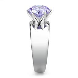 Round 3.87ct Light Amethyst Statement Ring