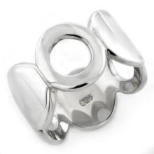 Stylish Linked Circles Fashion Ring