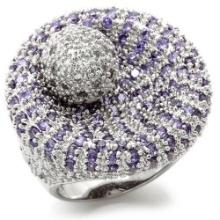 Unique 1.24ct Tanzanite & Topaz Cocktail Ring