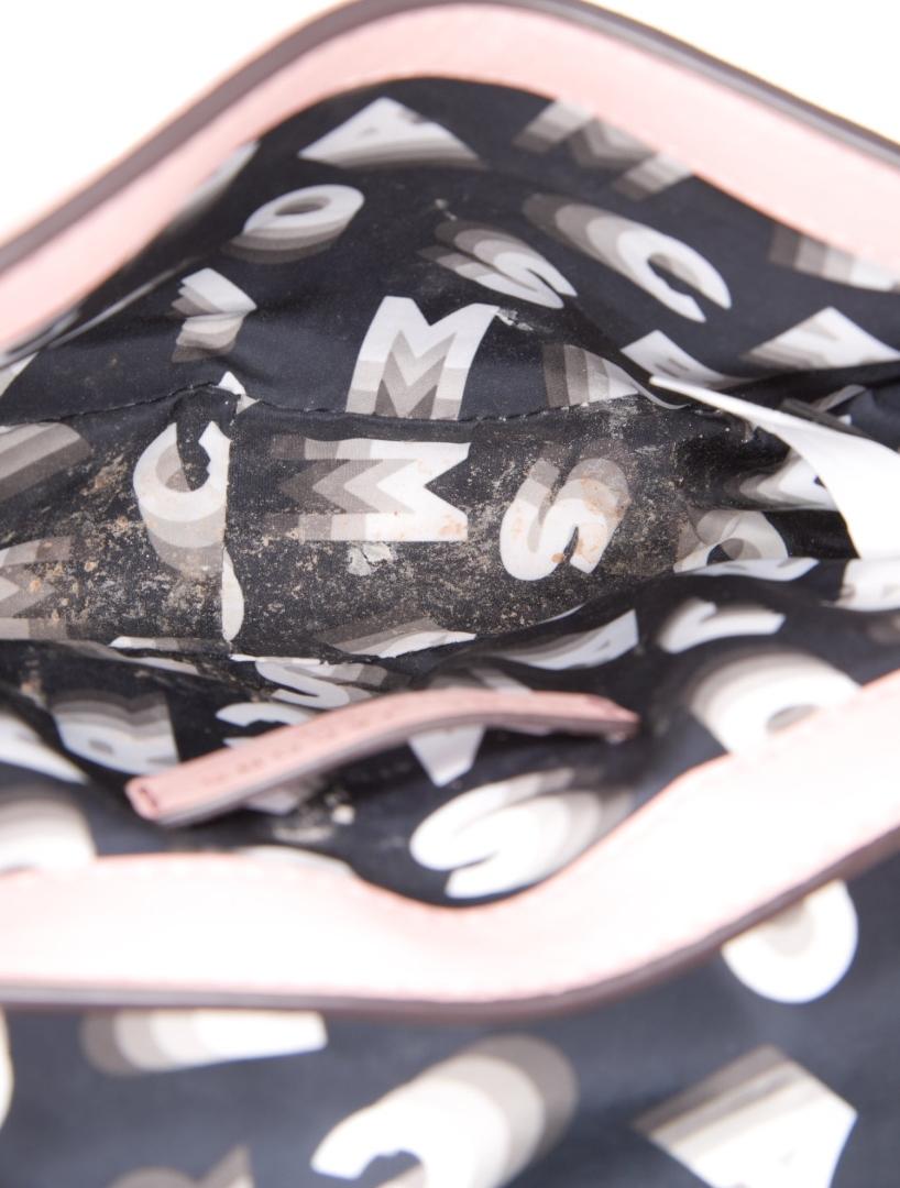 Marc Jacobs Pink Lthr Gold-tone Hdw Flap Shldr Bag