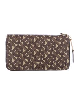Burberry Printed Tb Monogram Continental Wallet
