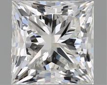 Gia Certified Princess Cut .71ct Vvs1 Diamond