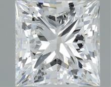 Gia Certified Princess Cut .40ct Si1 Diamond