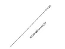 10k Gold Singapore Chain Necklace 16"