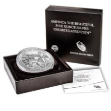 2016-p 5 Oz Silver Atb Theodore Roosevelt