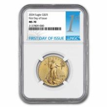 2024 1/2 Oz American Gold Eagle Ms-70 Ngc