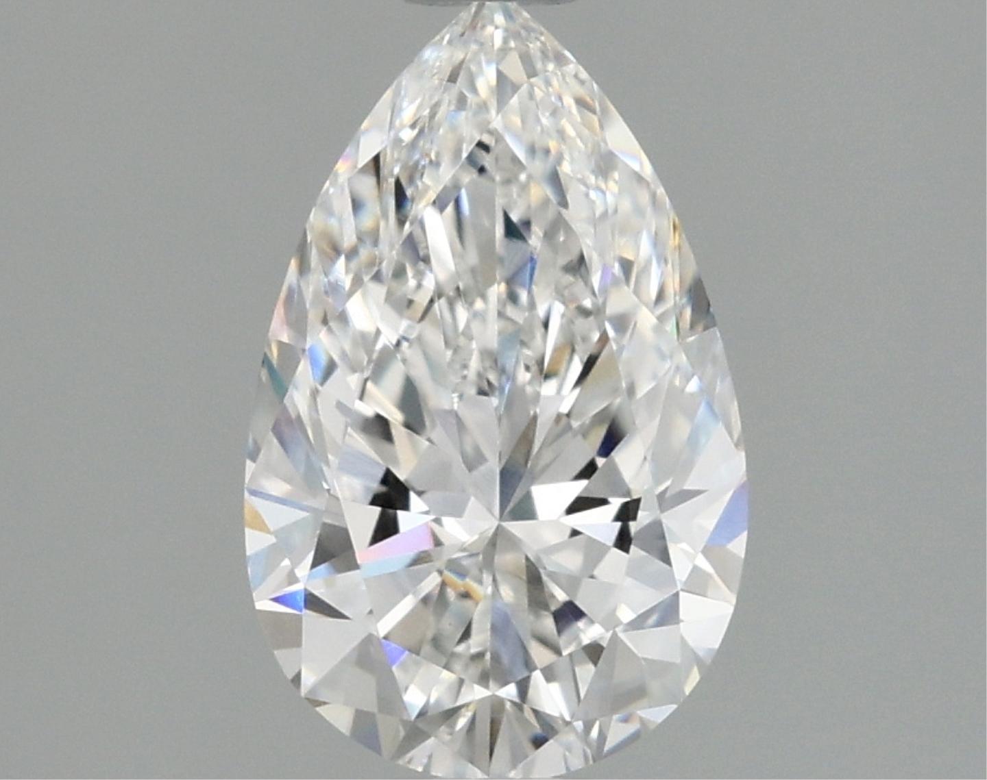Igi Certified Pear Cut 1.52ct Vvs2 Lab Diamond