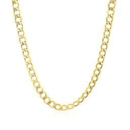 10k Gold Curb Chain 4.4mm
