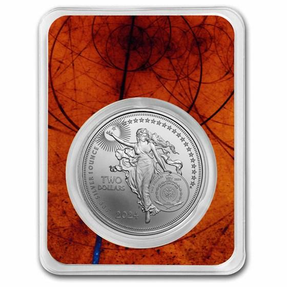 2024 1oz Silver Icons Of Inspiration - Shakespeare