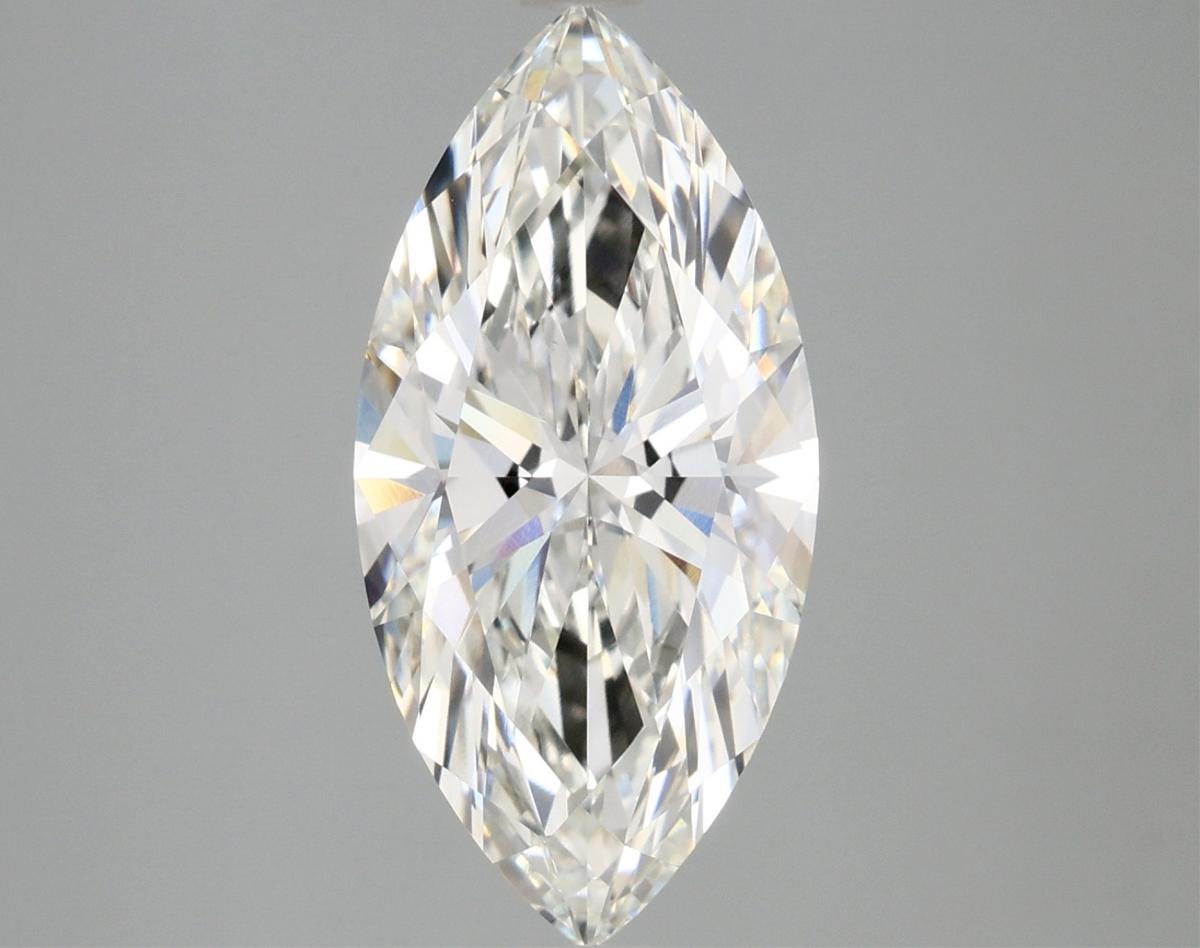 Igi Certified Marquise Cut 3.08ct Vvs2 Lab Diamond