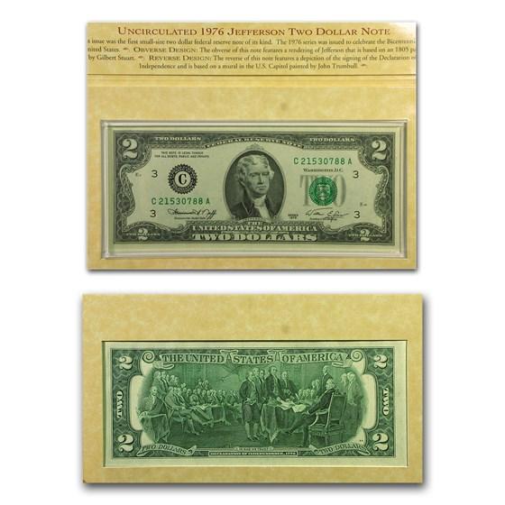 1993 Jefferson 250th Anniversary Coin & Currency