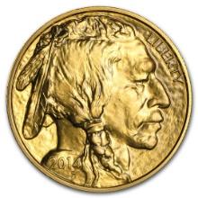 2014 1 Oz Gold Buffalo Bu