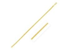 14k Gold Diamond Cut Franco Chain Necklace 20"