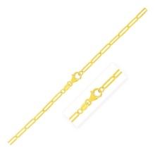 14k Gold Paperclip Chain