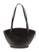 Louis Vuitton Saint Jacques Pm Black Epi Shldr Bag