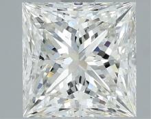 Gia Certified Princess Cut 2.10ct Si1 Diamond