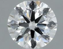 Gia Certified Round Cut .50ct Vvs1 Diamond