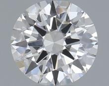 Gia Certified Round Cut .56ct Vvs1 Diamond