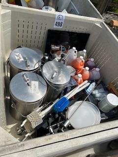 Ice Cream and Shaved Ice Parts with Bin