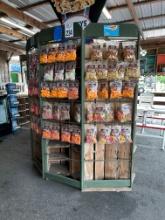 Three Sided Wooden Display Rack