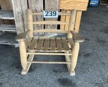 Kids Wooden Rocker