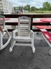 Plastic Rocking Chair