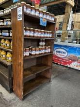 Five Shelf Wooden Display
