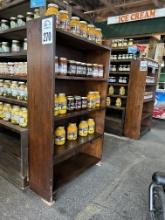 Five Shelf Wooden Display